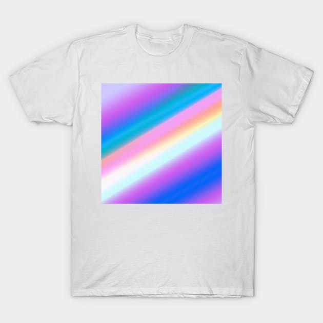 pink blue yellow purple white abstract texture art T-Shirt by Artistic_st